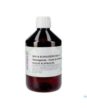 Sjankara nuque & epaules huile massage 500ml