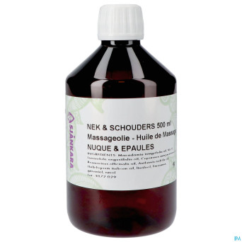 Sjankara nuque & epaules huile massage 500ml