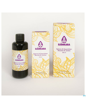 Sjankara muscles & jointes huile massage 100ml