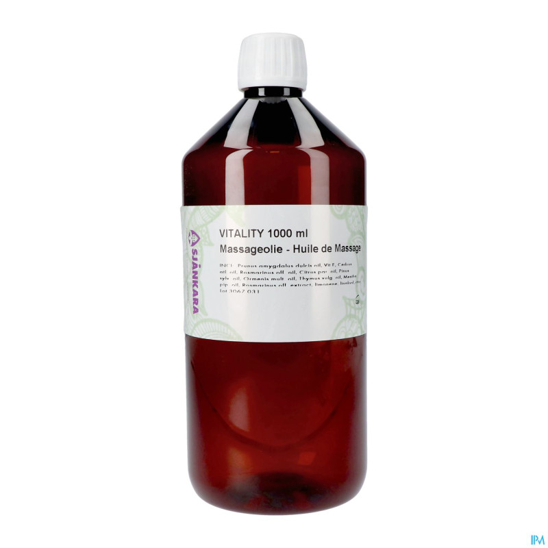 Sjankara vitality huile massage 1000ml