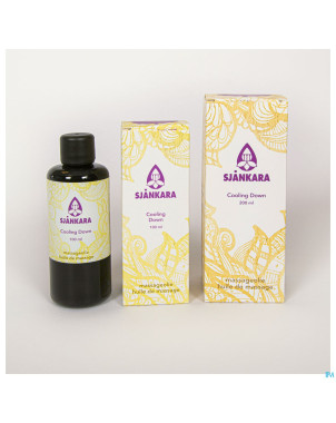 Sjankara cooling down huile massage 100ml