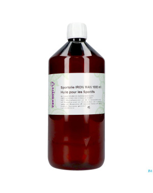 Sjankara iron man huile massage 1000ml