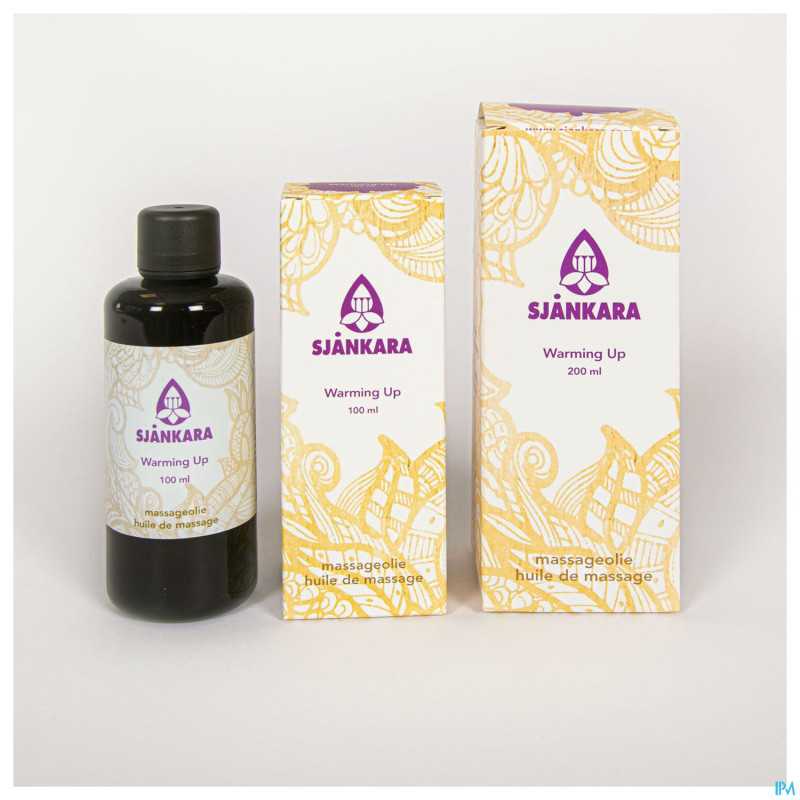 Sjankara warming up huile massage 100ml