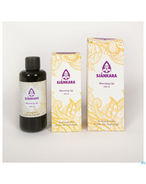 Sjankara warming up huile massage 100ml
