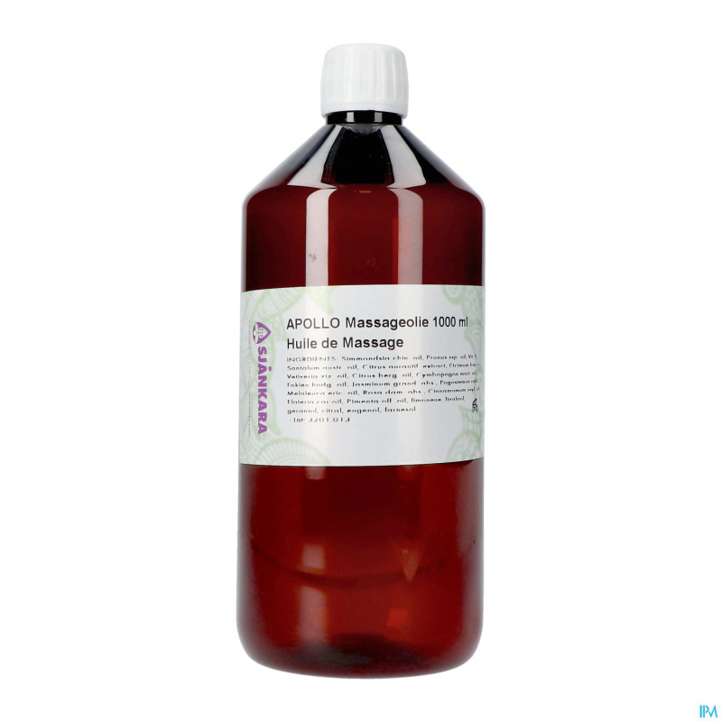 Sjankara apollo huile massage 1000ml