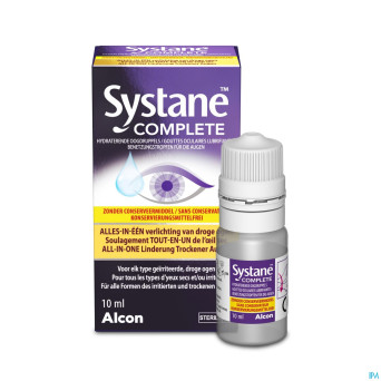 Systane complete sans conservateur    fl 10ml