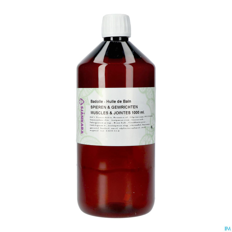 Sjankara muscles & jointes huile bain 1000ml