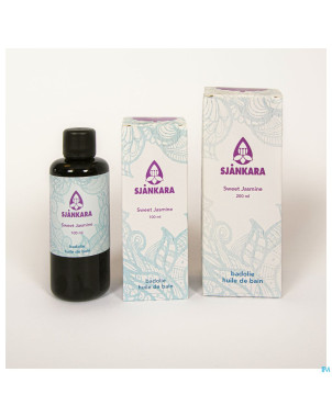 Sjankara sweet jasmine huile bain 100ml