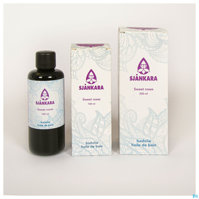 Sjankara sweet roses huile bain 100ml
