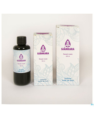 Sjankara sweet roses huile bain 100ml