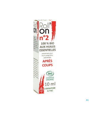 Altho roll on 2 huile ess. apres coups 10ml