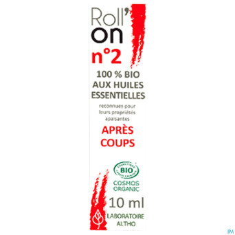 Altho roll on 2 huile ess. apres coups 10ml