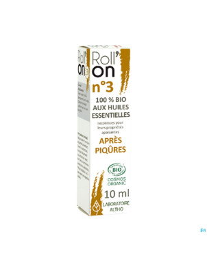 Altho roll on 3 huile ess. apres piqures 10ml