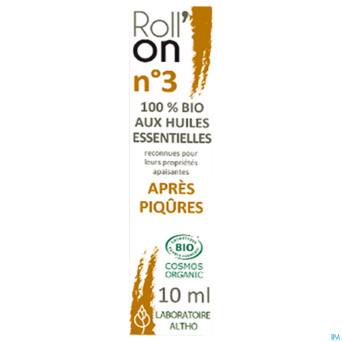 Altho roll on 3 huile ess. apres piqures 10ml