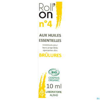 Altho roll on 4 huile ess. brulures 10ml