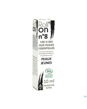 Altho roll on 8 huile ess. peaux jeunes 10ml