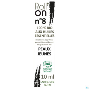 Altho roll on 8 huile ess. peaux jeunes 10ml