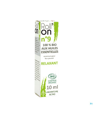 Altho roll on 9 huile ess. relaxant 10ml