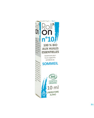 Altho roll on 10 huile ess. sommeil 10ml