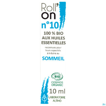 Altho roll on 10 huile ess. sommeil 10ml