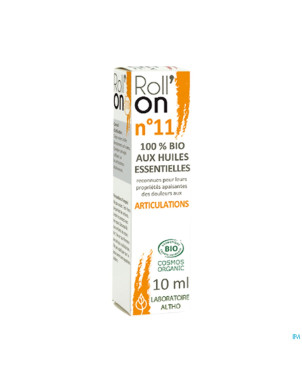 Altho roll on 11 huile ess. articulations 10ml