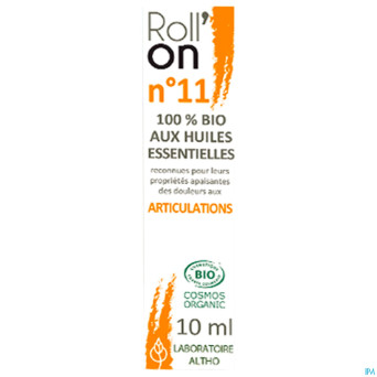 Altho roll on 11 huile ess. articulations 10ml