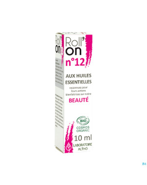 Altho roll on 12 huile ess. beaute 10ml