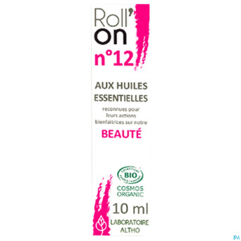 Altho roll on 12 huile ess. beaute 10ml