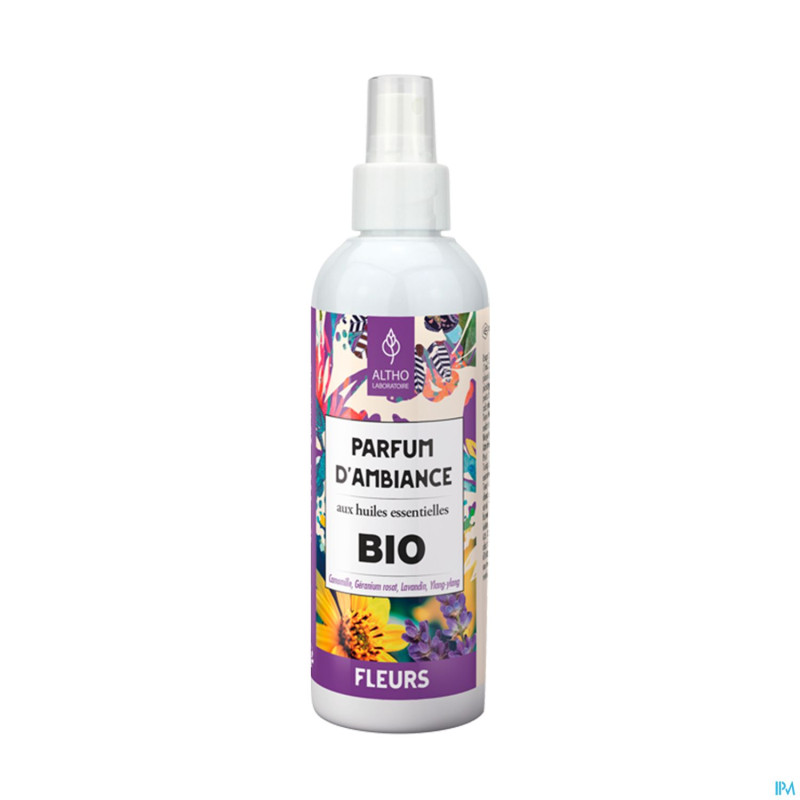 Altho parfum ambiance huile ess. bio fleurs 200ml