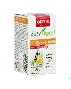 Ortis easy digest    shots 4x15ml