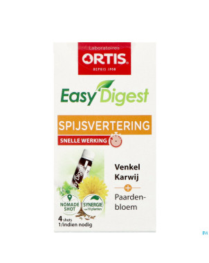 Ortis easy digest    shots 4x15ml