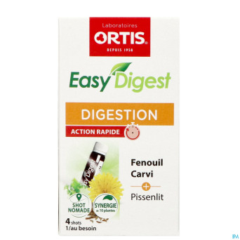 Ortis easy digest    shots 4x15ml