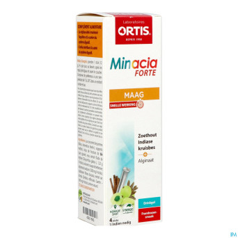 Ortis minacia forte gel stick    shots 4x12g