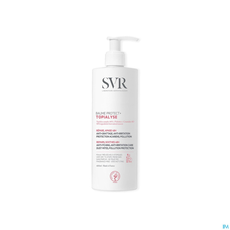 Svr topialyse baume protect+ 400ml