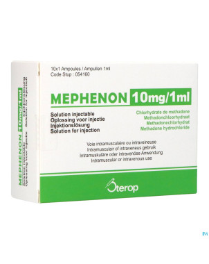 Mephenon 10mg/ml sol inj amp 10