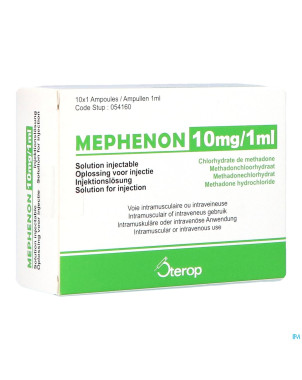 Mephenon 10mg/ml sol inj amp 10