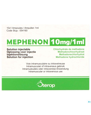 Mephenon 10mg/ml sol inj amp 10