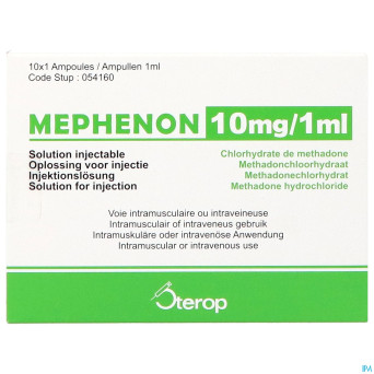 Mephenon 10mg/ml sol inj amp 10