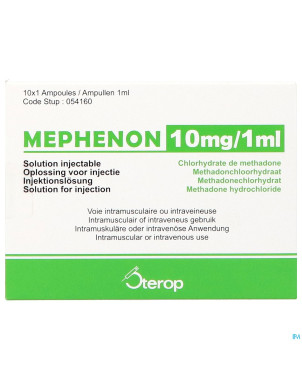 Mephenon 10mg/ml sol inj amp 10