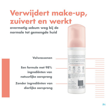 Avene essentiels mousse nettoyante    50ml