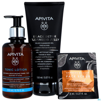 Apivita is it clear cleans.sooth.150ml 200ml 2x8ml