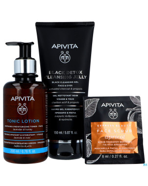 Apivita is it clear cleans.sooth.150ml 200ml 2x8ml