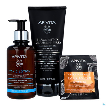 Apivita is it clear cleans.sooth.150ml 200ml 2x8ml