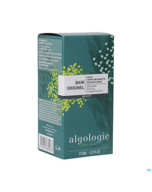 Algologie bain originel hle corps drainante  125ml