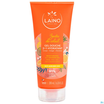 Laino gel douche 3en1 agrumes    tube 200ml