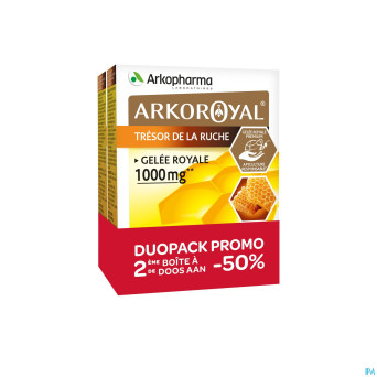 Arkoroyal gelee royale duopack    caps 2x30