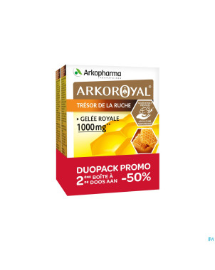 Arkoroyal gelee royale duopack    caps 2x30