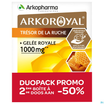 Arkoroyal gelee royale duopack    caps 2x30