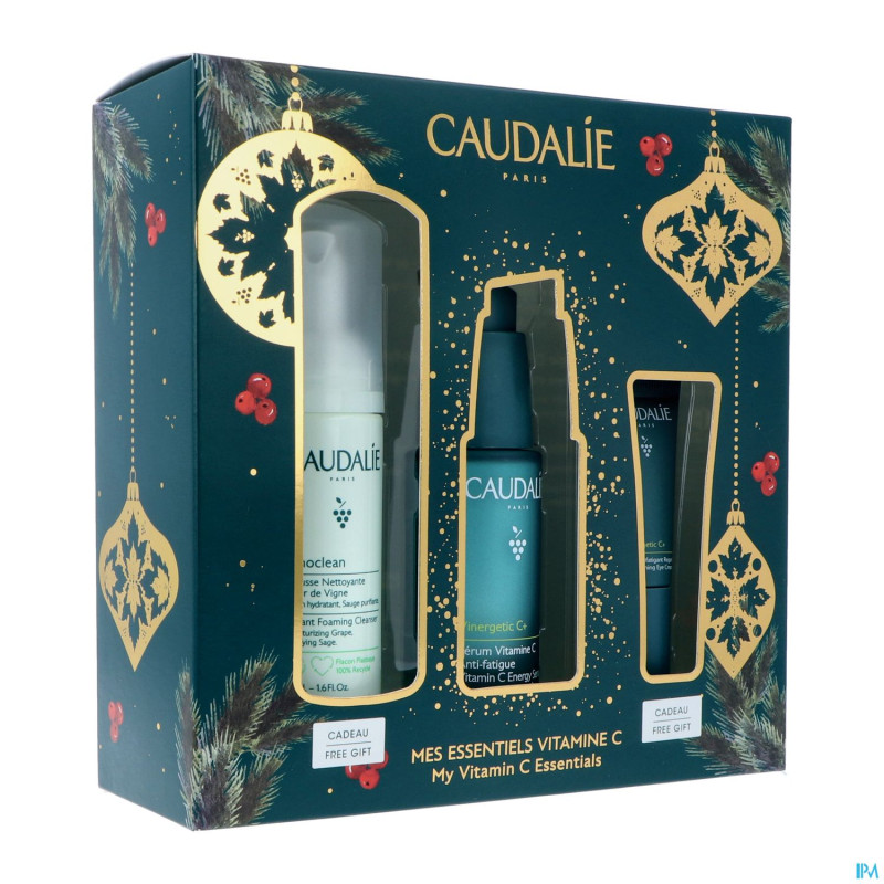 Caudalie coffret vinergetic serum noel    3 prod.
