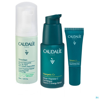 Caudalie coffret vinergetic serum noel    3 prod.